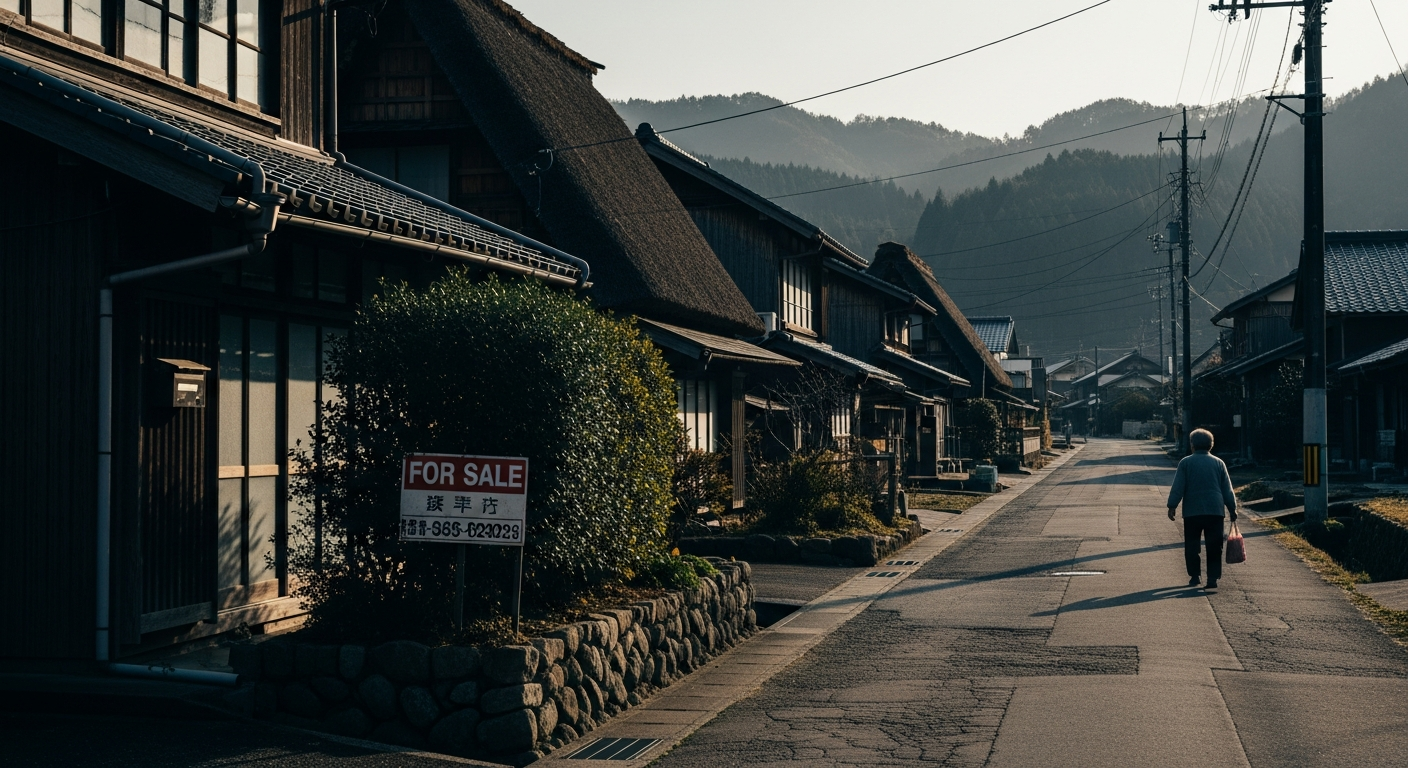 Free Japanese houses require substantial renovation costs that can exceed your purchase savings, making the true deal dependent on the property's condition.