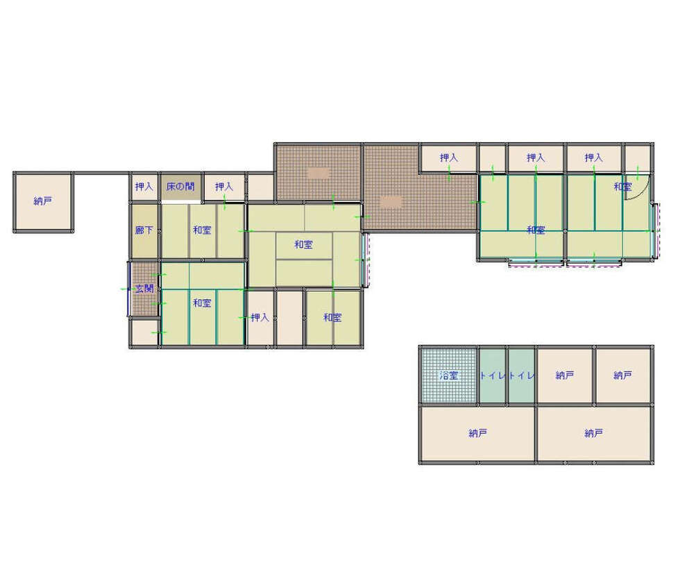 Used detached houses Inouchi, Kito ori, Naka-cho, Naka-gun, Tokushima - Thumbnail 2