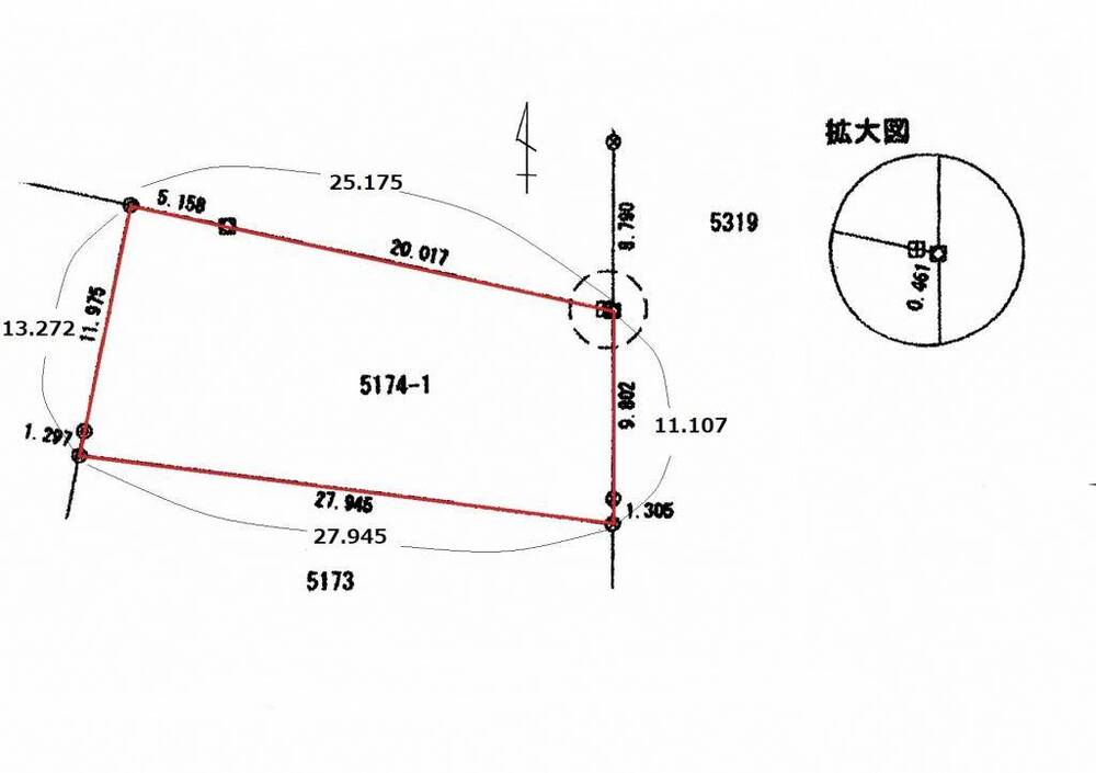 323sqm Corner Plot in Oyabe City - 8 Min Walk to Isurugi Station - Thumbnail 4