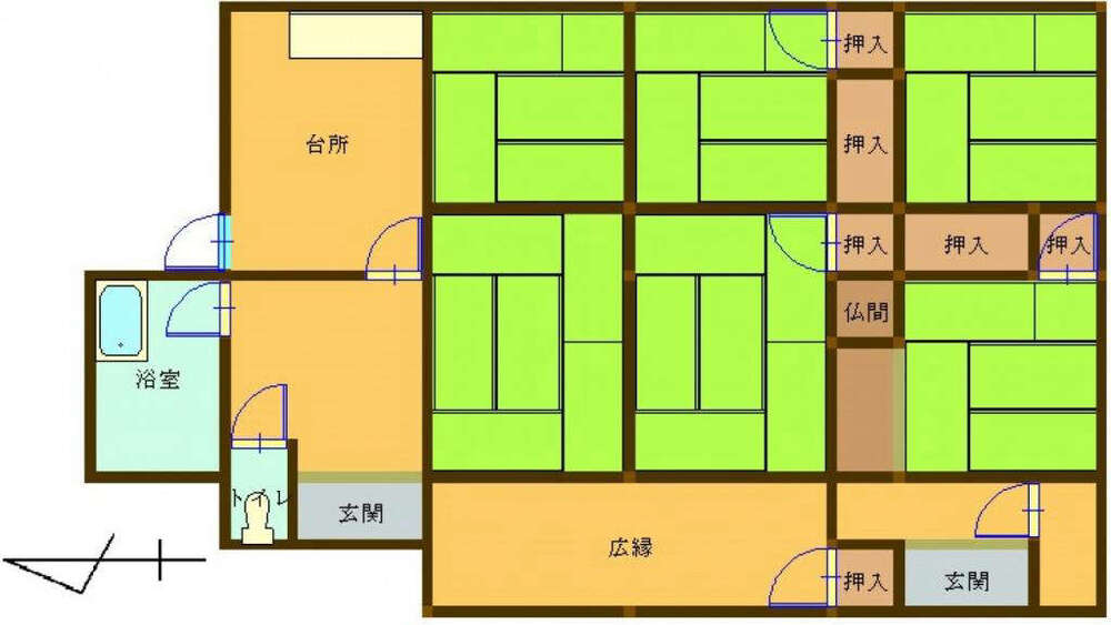 Traditional 6K House in Kōgenji, Bungotakada - Near Schools - Thumbnail 2
