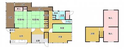 A peaceful location with trains running nearby. There is a small store across the road. — Image 1, Kita, Okayama