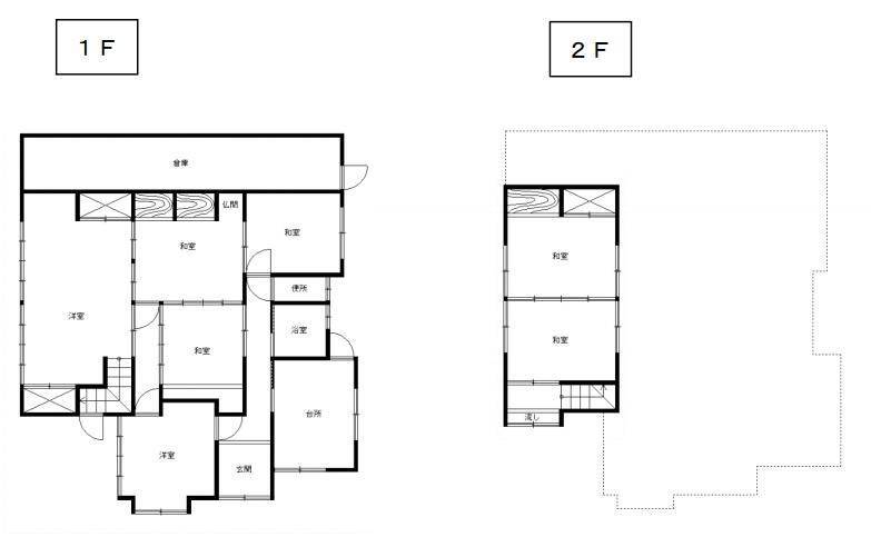 Spacious 7DK House Near Iyo-Saijo Station, Ehime Prefecture - Thumbnail 2