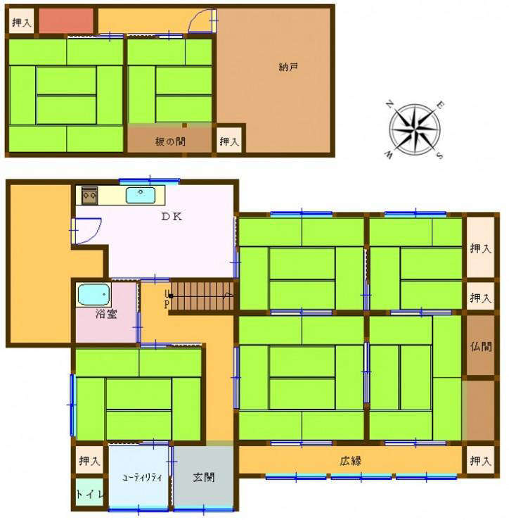 Traditional 7DK House Near Cape Nagasaki, Bungotakada City - Thumbnail 2