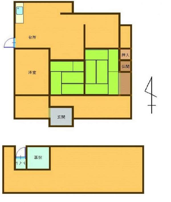 Traditional House with Farmland in Bungotakada, Mountain Views - Thumbnail 2