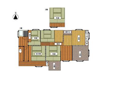 Traditional 5DK House in Chikujo, Fukuoka — Image 1, Chikjo, Fukuoka