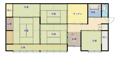 Traditional 5K House Near Tobisui Valley, Gifu - Corner Plot — Image 1, Shichiso, Gifu