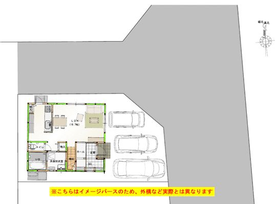 New 3LDK House for Sale in Kochi City with Solar Power - Thumbnail 3