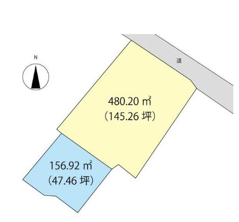 480 sqm Residential Land in Kochi City, Tanesaki - 6.3 Million Yen - Thumbnail 3