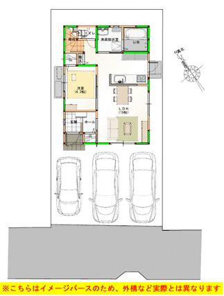 New 4LDK House for Sale in Kochi City, Kochi Prefecture - Thumbnail 3