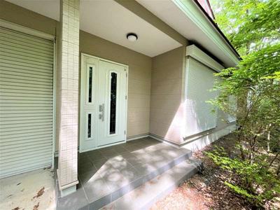 Angel Forest Nasu Seiryugo - 4LDK House with Built-in Garage in Tochigi — Front_door, Nasu, Tochigi