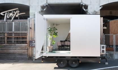Mobile STORK Trailer House for Sale - Creative Pop-Up Space - Image 1