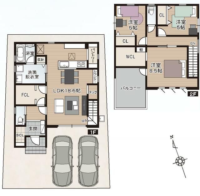 New 3LDK House Near Gomen-Nakamachi Station, Nankoku City - Thumbnail 3