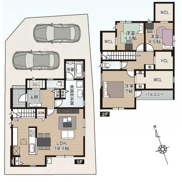 Newly Built 3LDK House in Nankoku, Kochi - 103.92 sqm - Thumbnail 3