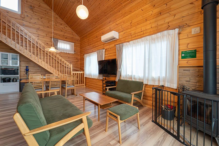 2LDK Log Premium Villa in Nasu with Hot Spring and Dog Run - Thumbnail 4