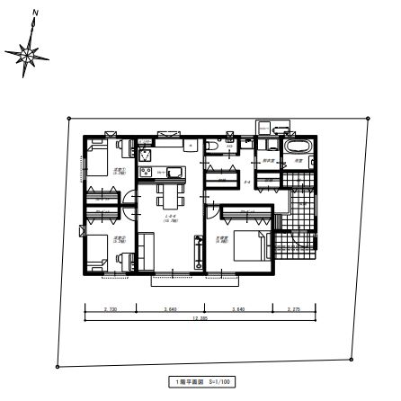 New 3LDK Single-Story House for Sale in Kochi City - Thumbnail 2