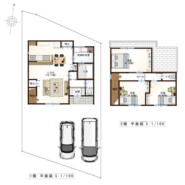 New 3LDK House in Kochi City, Under Construction for 2026 - Thumbnail 2