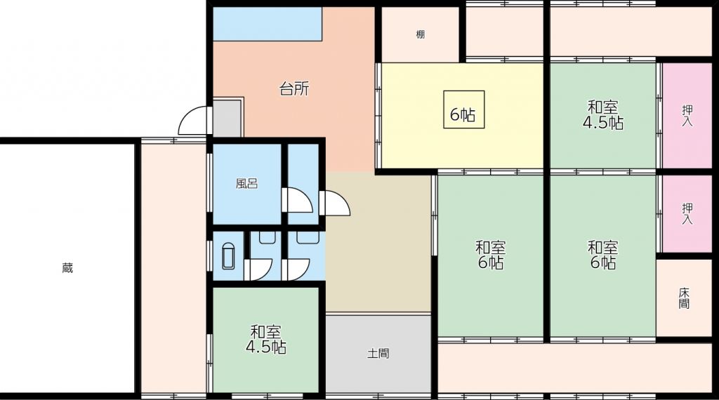 5DK Kominka for Self-Renovation in Nishiawakura Village, Okayama - Thumbnail 4