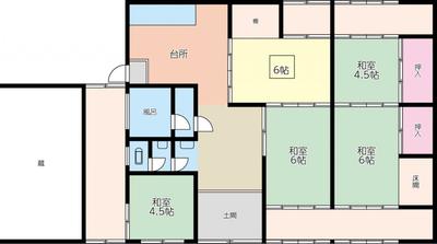 5DK Kominka for Self-Renovation in Nishiawakura Village, Okayama — Image 44, Nishiawakura, Okayama