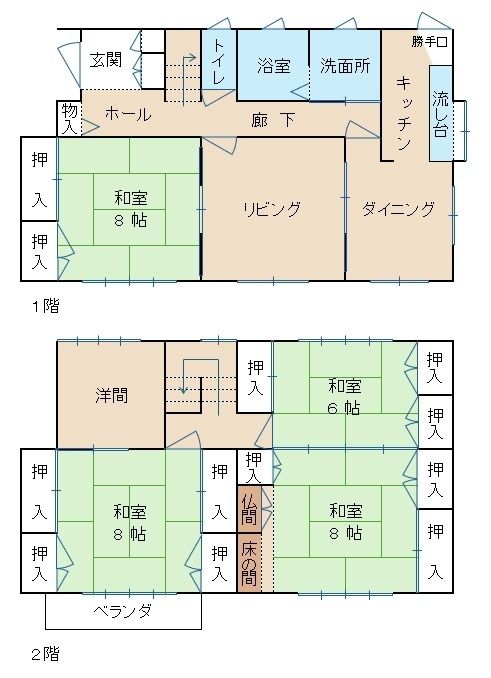 5LDK Family Home in Sanyo-Onoda with 640㎡ Land - Thumbnail 2