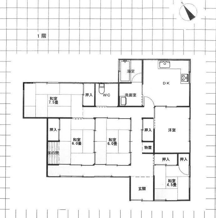 5DK House for Sale in Mine City, Yamaguchi - 119.63 sqm - Thumbnail 2