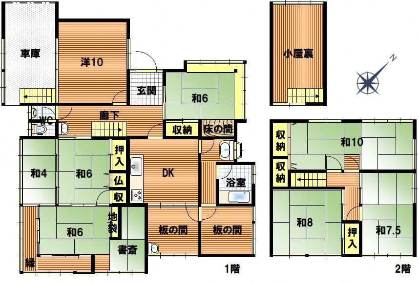 105-Tsubo Corner Lot Home with 8SLDK Layout in Takaoka - Thumbnail 3