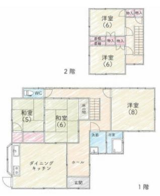 5DK Detached House for Sale in Quiet Oita City Neighborhood - Thumbnail 2