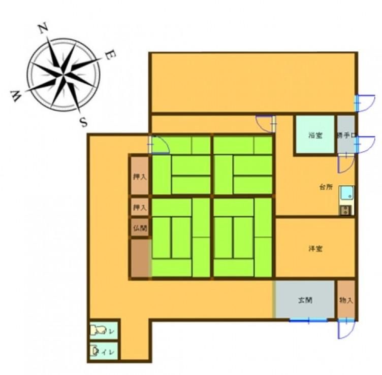 Renovated 5K Traditional House with Shed Near Sea in Bungotakada - Thumbnail 2