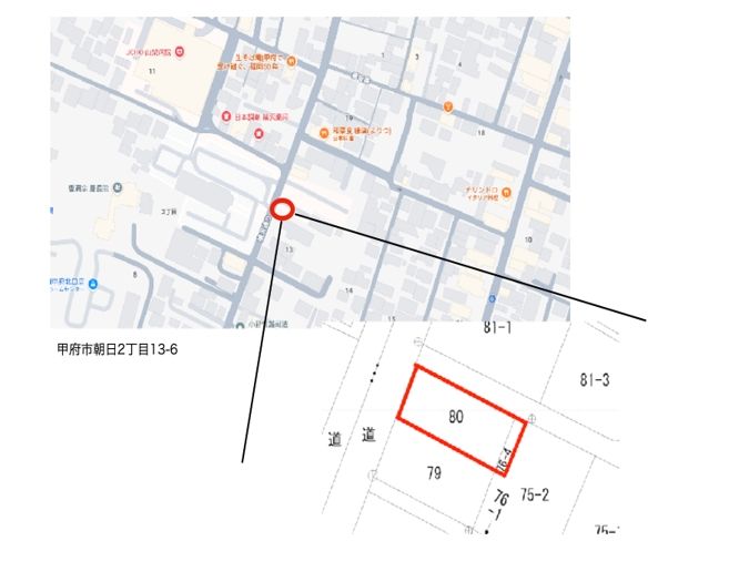 Land for Sale in Kofu City, Yamanashi – 113.67 sqm Corner Lot - Thumbnail 2