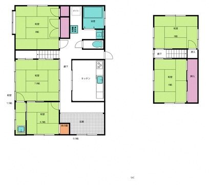 5K House for Sale in Takaoka, Toyama - 189 sqm Land - Thumbnail 3