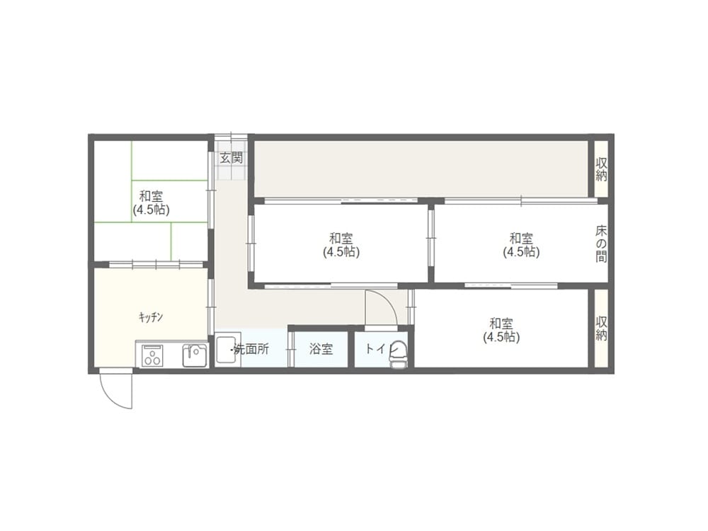 Single-Story 4K House in Ibusuki with 455m² Land | Akiya Japan
