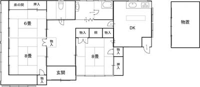 Detached house for sale [NO.163] - Property details - Yamanashi Prefecture Minobu Town Vacant House Bank Site — Image 4, Minobu, Yamanashi