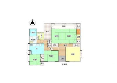5-Bedroom House for Sale in Hita, Oita - Akiya Bank Property — Image 44, Hita, Oita