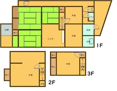 Large 3-Storey House in Bungotakada City — Image 4, Murakami, Oita