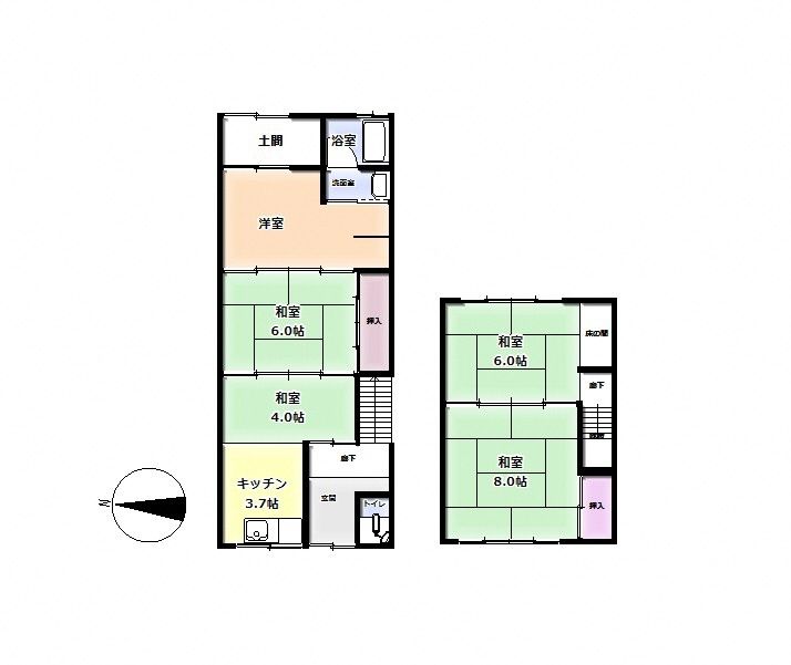5K Detached House for Sale in Takaoka, Toyama - 400,000 JPY - Thumbnail 2