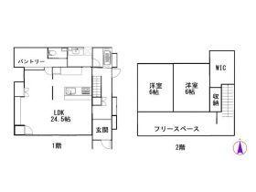 2SLDK Detached House for Sale in Yamagata City's Suzukawa-cho — Image 2, Yamagata, Yamagata