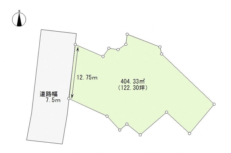 404 sqm Corner Land with Old House in Central Takaoka, Toyama - Thumbnail 2