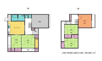 5DK Detached House for Sale Near Awara Onsen Station, Fukui — Image 4, Awara, Fukui