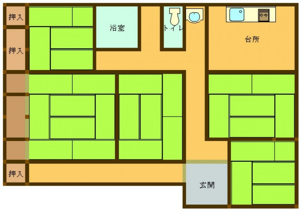 5DK House on 537 sqm Corner Lot in Bungotakada, Oita - Thumbnail 2