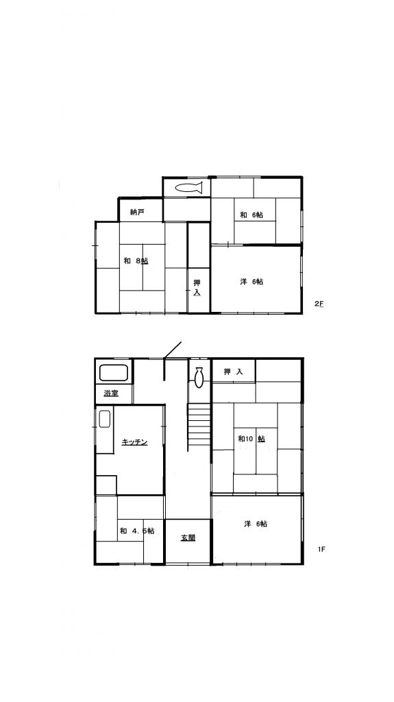 6DK Wooden House for Sale in Moka, Tochigi - 180sqm Land - Image 2