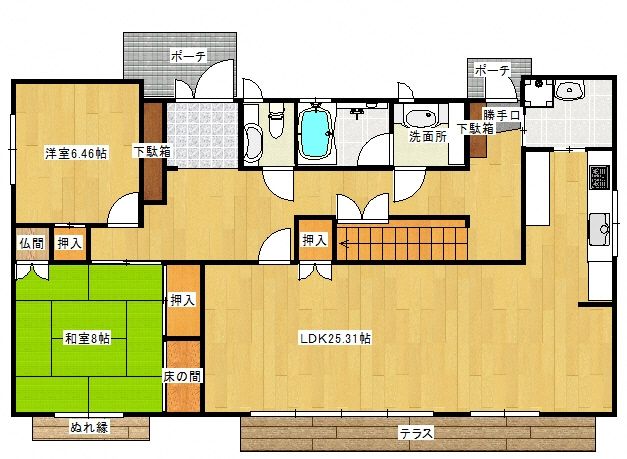 5LDK Detached House for Sale on Large Corner Lot in Koga, Fukuoka - Thumbnail 4