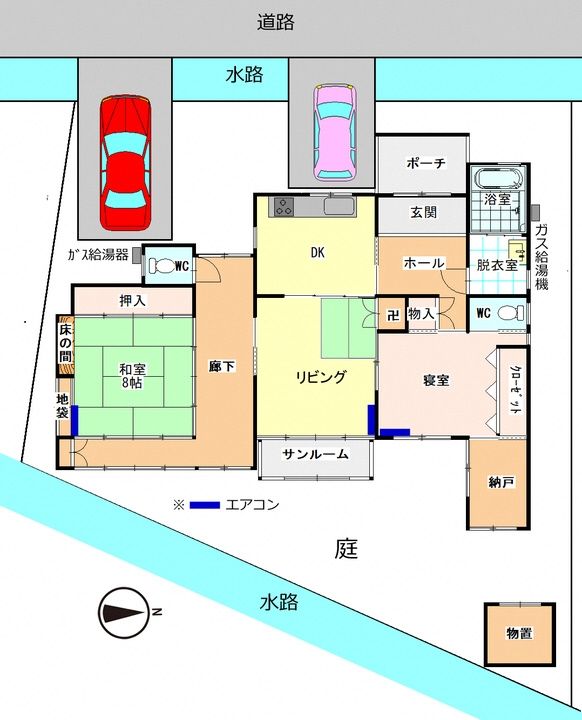 3DK Detached House for Sale in Quiet Takaoka, Toyama - Thumbnail 2