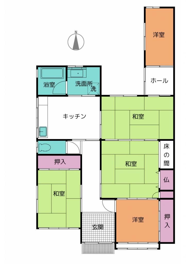5K Detached House for Sale in Kyoden, Takaoka City, Toyama - Thumbnail 4