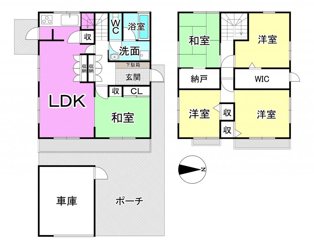 5LDK Family House for Sale in Quiet Fukui City Neighborhood - Thumbnail 2