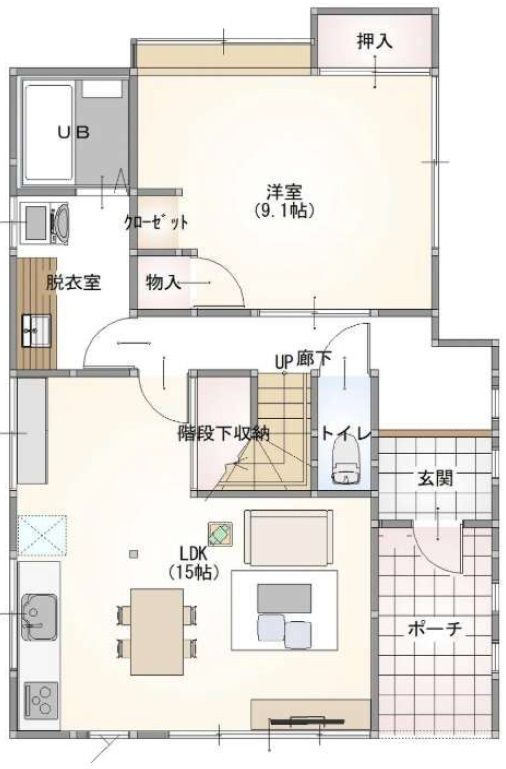 4LDK House in Fukui City's North Takagi District - Thumbnail 4