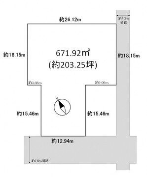 Vacant Land for Sale in Takaoka, Toyama - 671.92 sqm Plot - Thumbnail 2