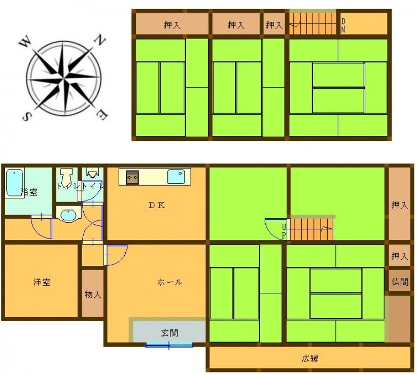 8DK Detached House on 739sqm Land in Bungotakada, Oita - Thumbnail 3