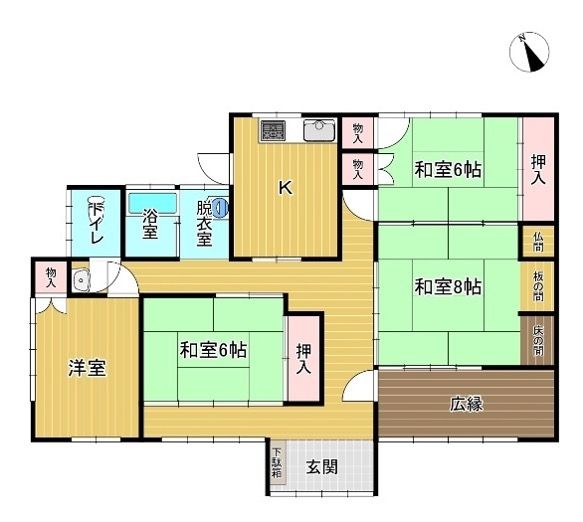 4DK House for Sale in Moji-ku, Kitakyushu, Fukuoka - Thumbnail 2