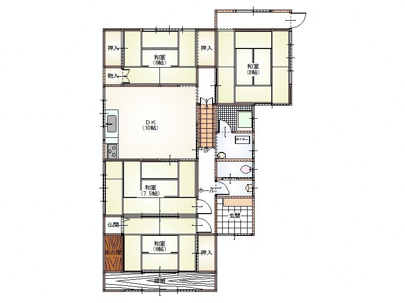 6DK Akiya Bank House in Goshogawara, Aomori - 120万円 - Thumbnail 3