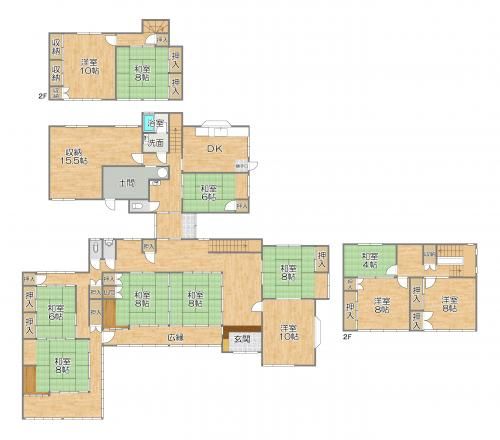 12DK Detached House with Farmland in Kasai City, Hyogo - Thumbnail 3