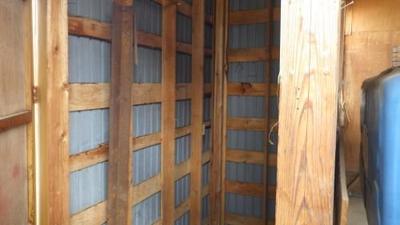 7SDK Renovation Project House in Tadami, Fukushima — Front_door, Tanaka, Niigata